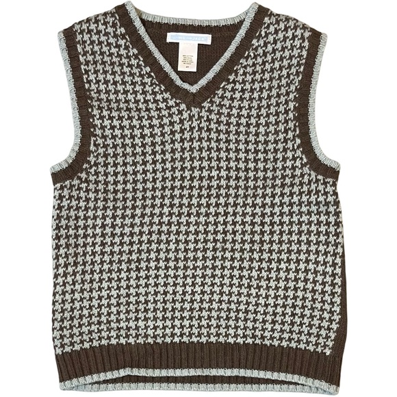 Janie and Jack Best In Show Sweater Vest and Button-Down Shirt 4T - Picture 3 of 8